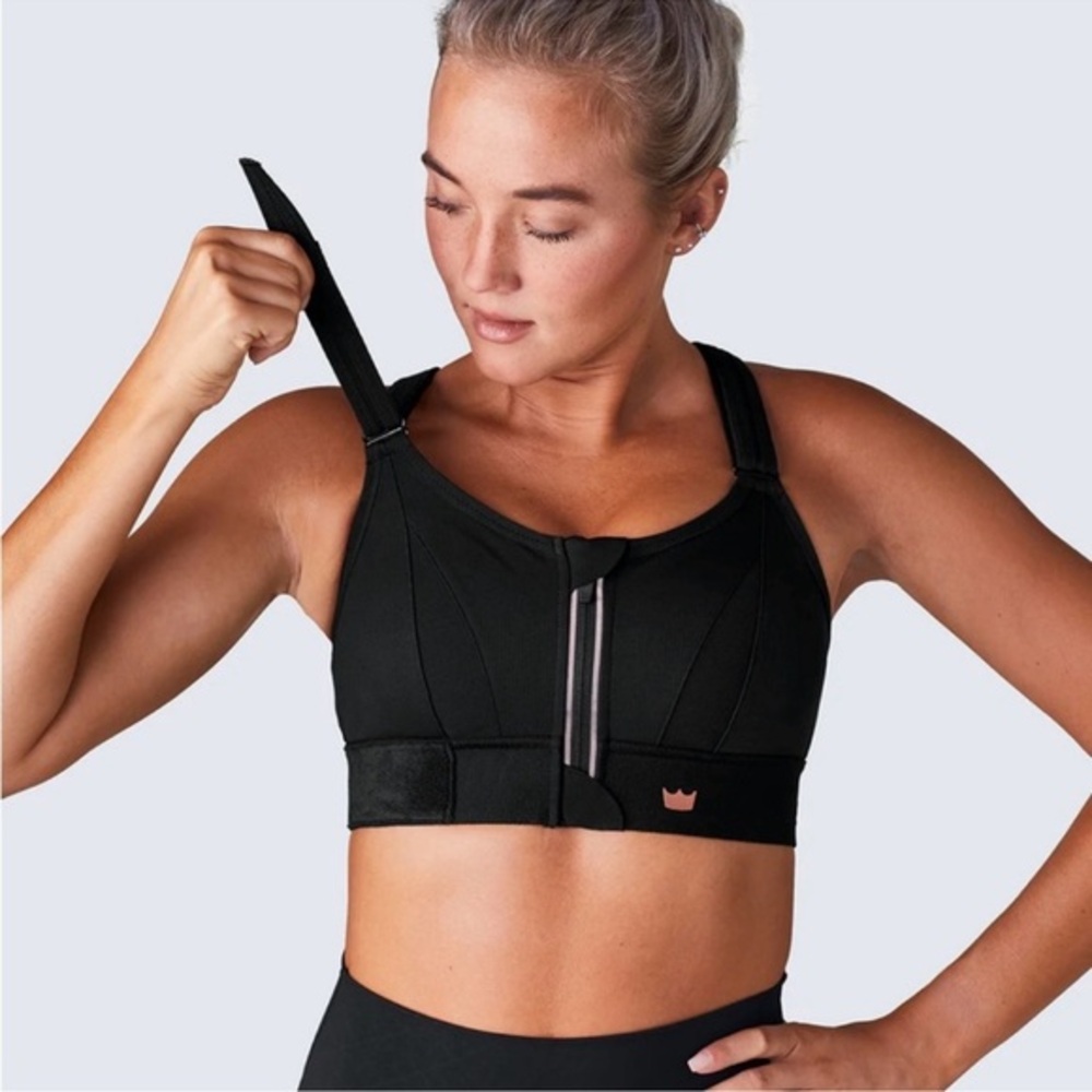 SHEFIT Ultimate Sports Bra High Impact Black Size 3Luxe